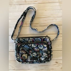 Vera Bradley Floral Mini Shoulder Crossbody Bag